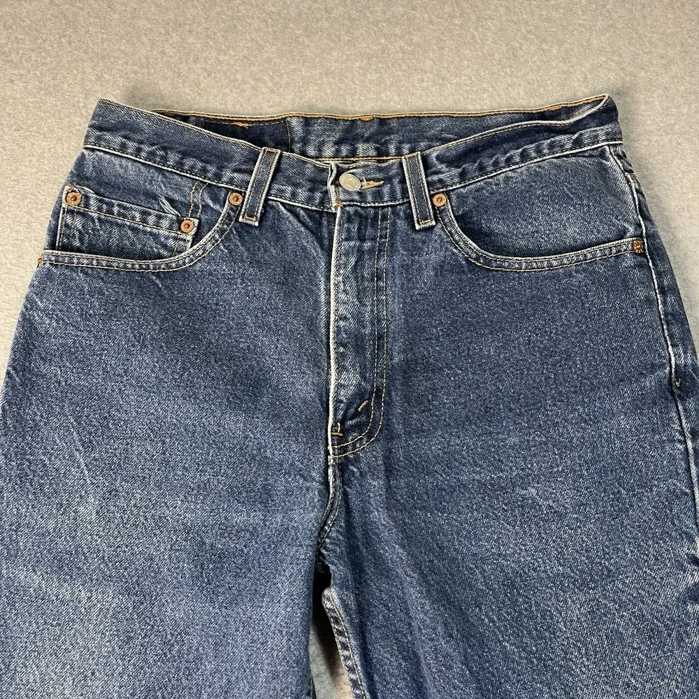 Vintage Levis Jeans Mens 32x32 (Fit 30x32) Blue 517 Bootcut Denim Western Cowboy